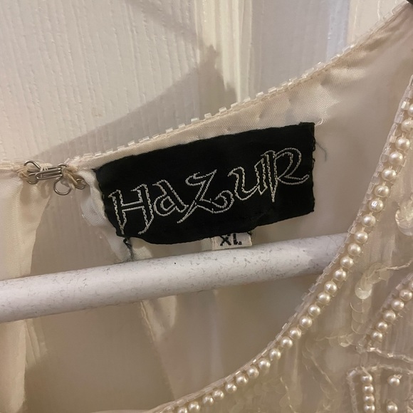 Beaded White Dress - Picture 4 of 10